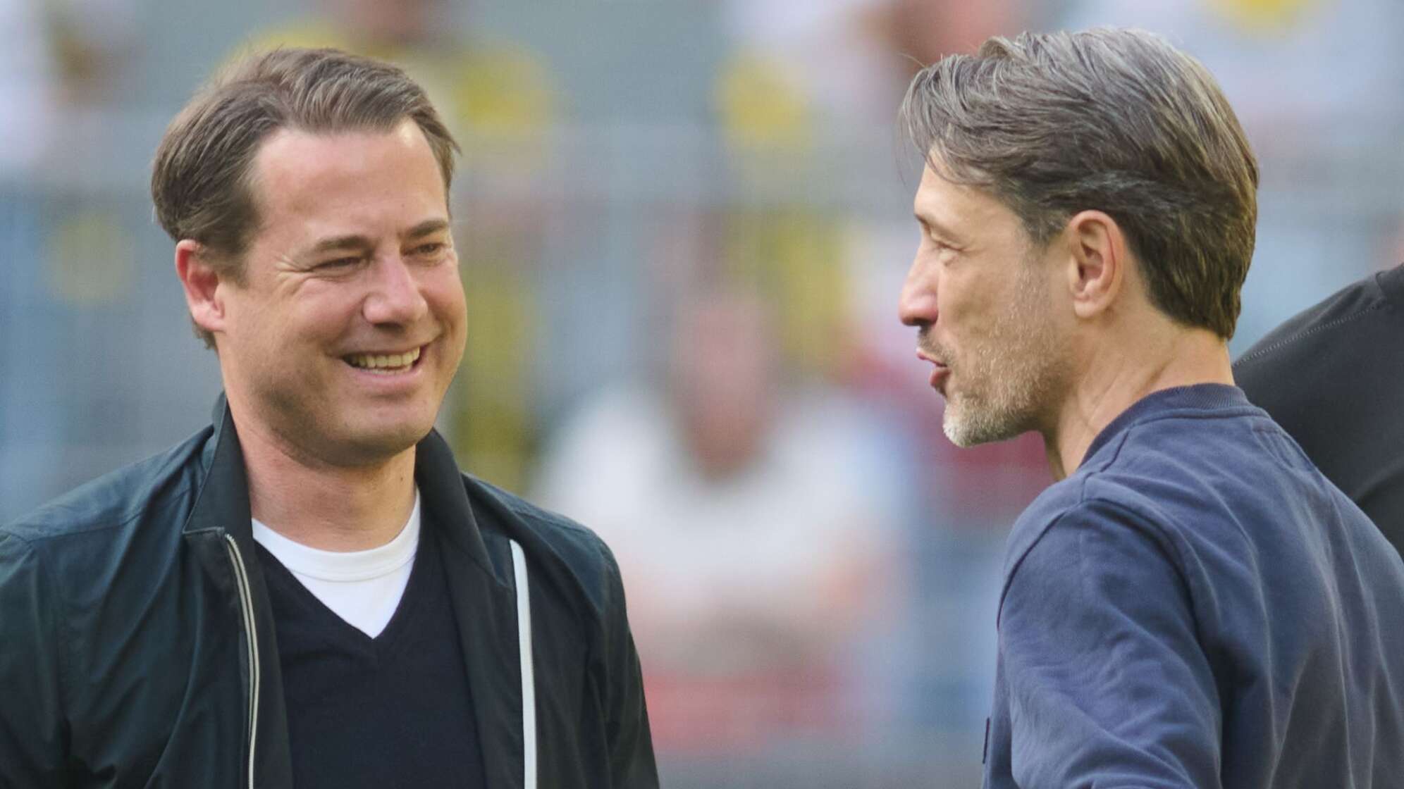 Lars Ricken (l) und Niko Kovac