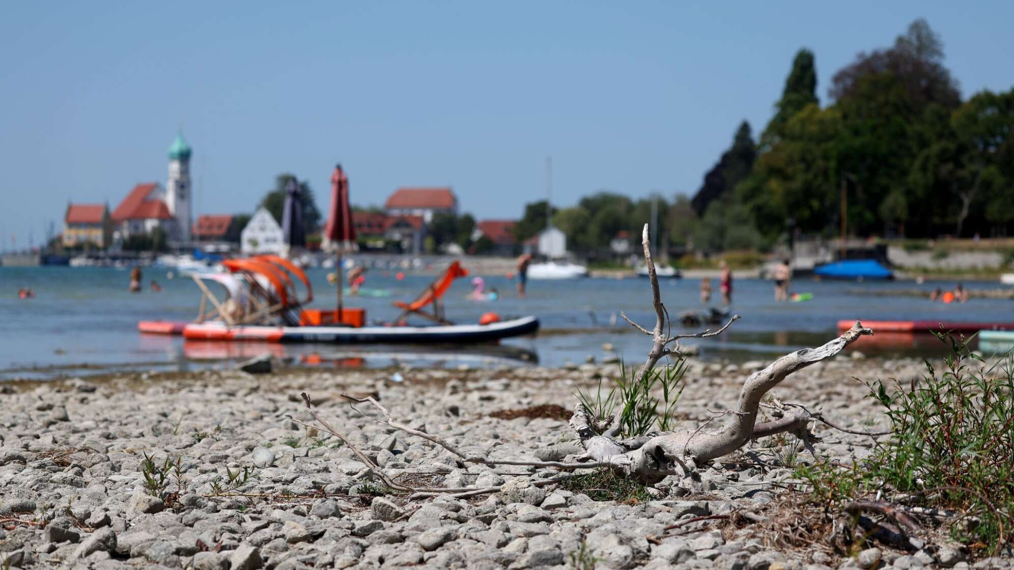 Niedrigwasser in Bayern