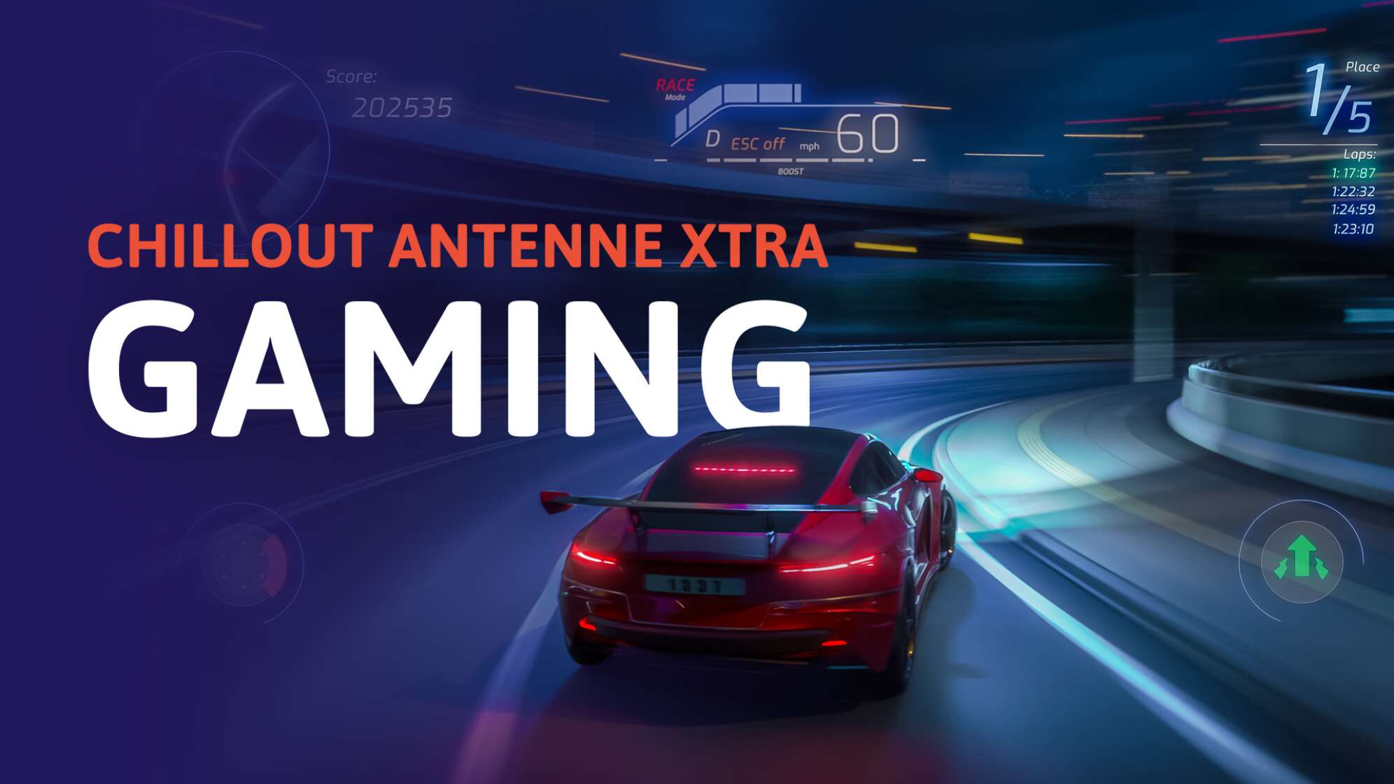 Gaming, Auto, Chillout Antenne