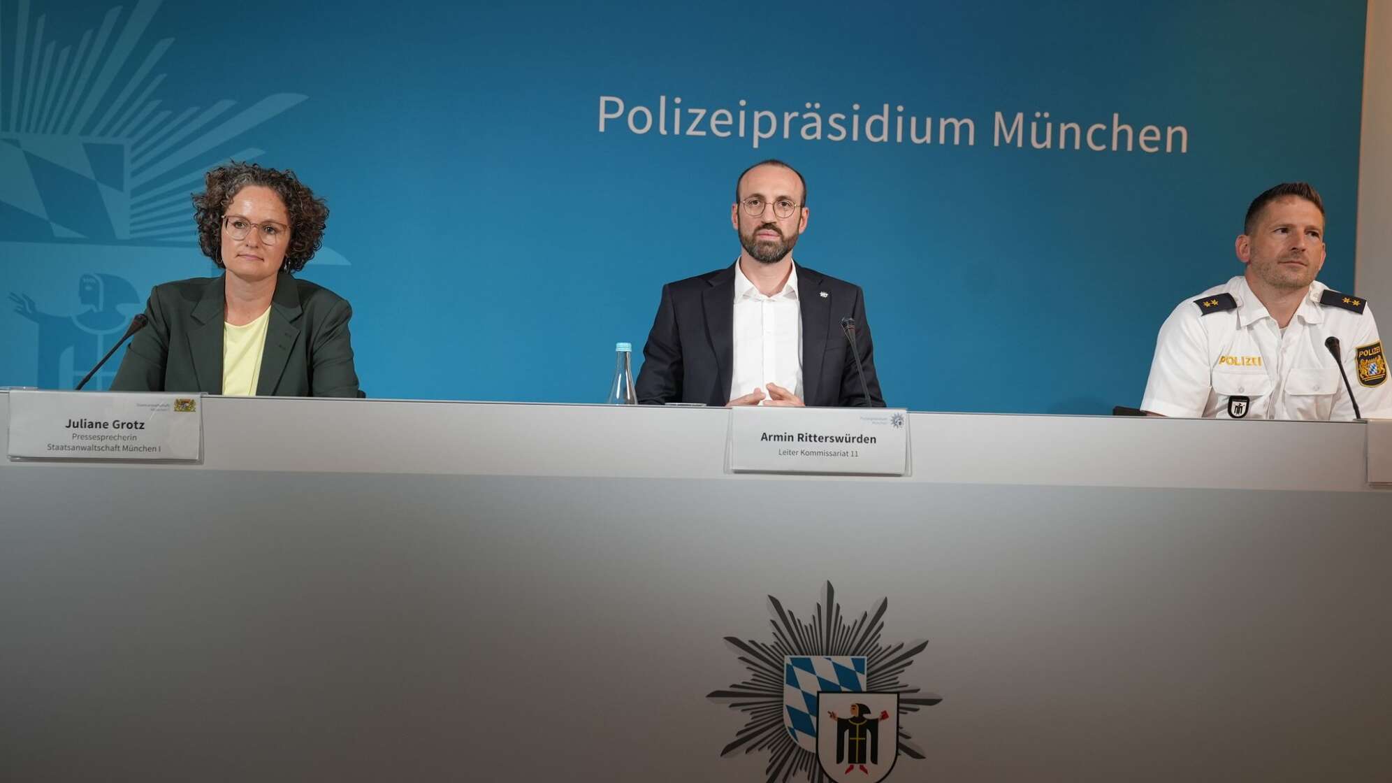 Pressekonferenz Polizeipräsidium München