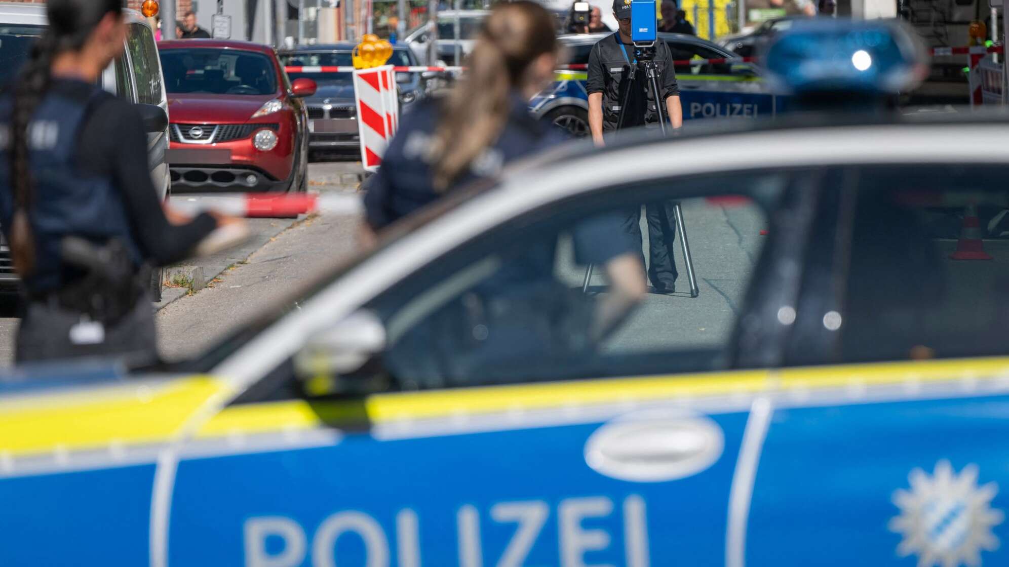 Brandsätze auf Münchner Baustelle geworfen