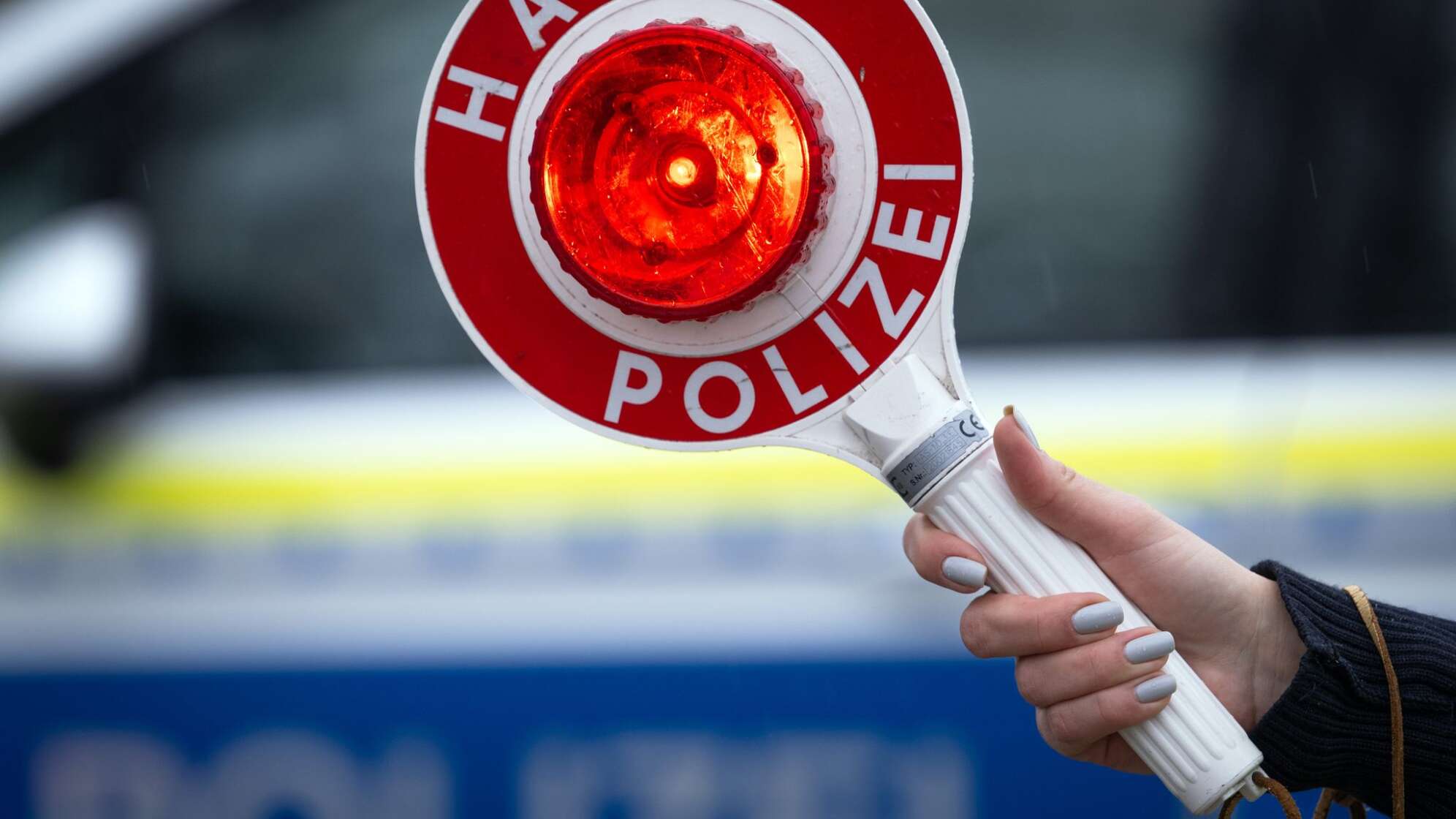 Verkehrskontrolle eines Seniors