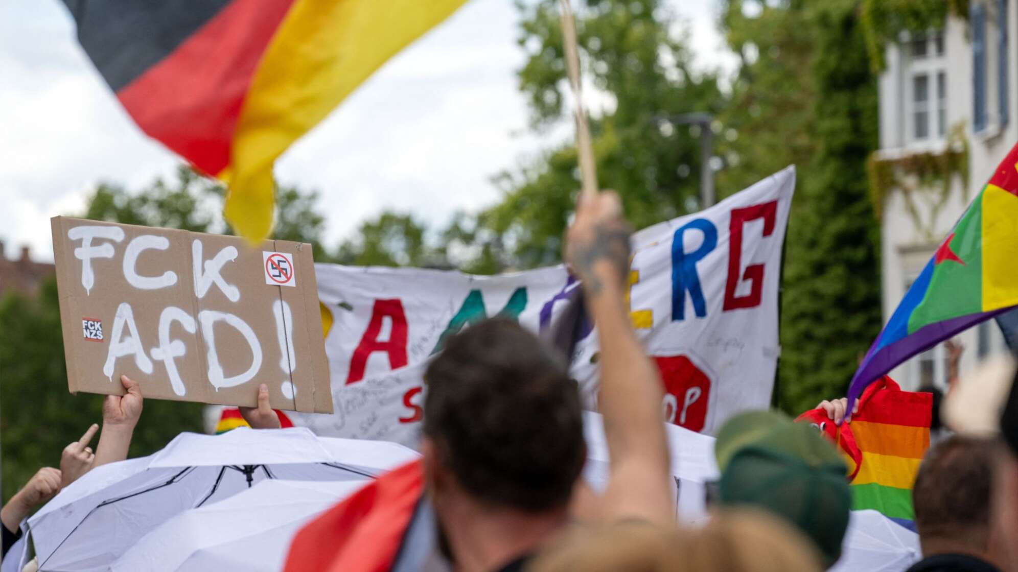Demonstrationen "Projekt M1llion" - Bamberg