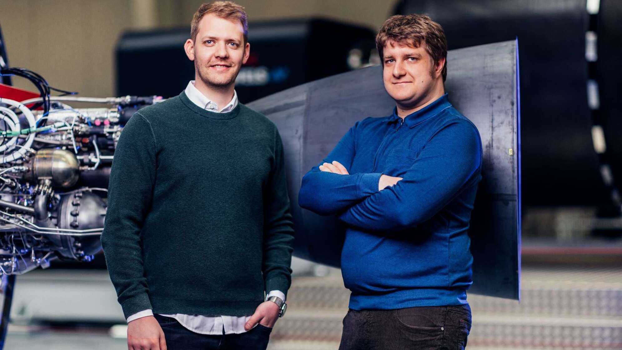 Isar Aerospace-Mitgründer Metzler und Fleischmann