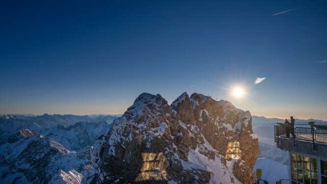 Großer Felssturz an der Zugspitze