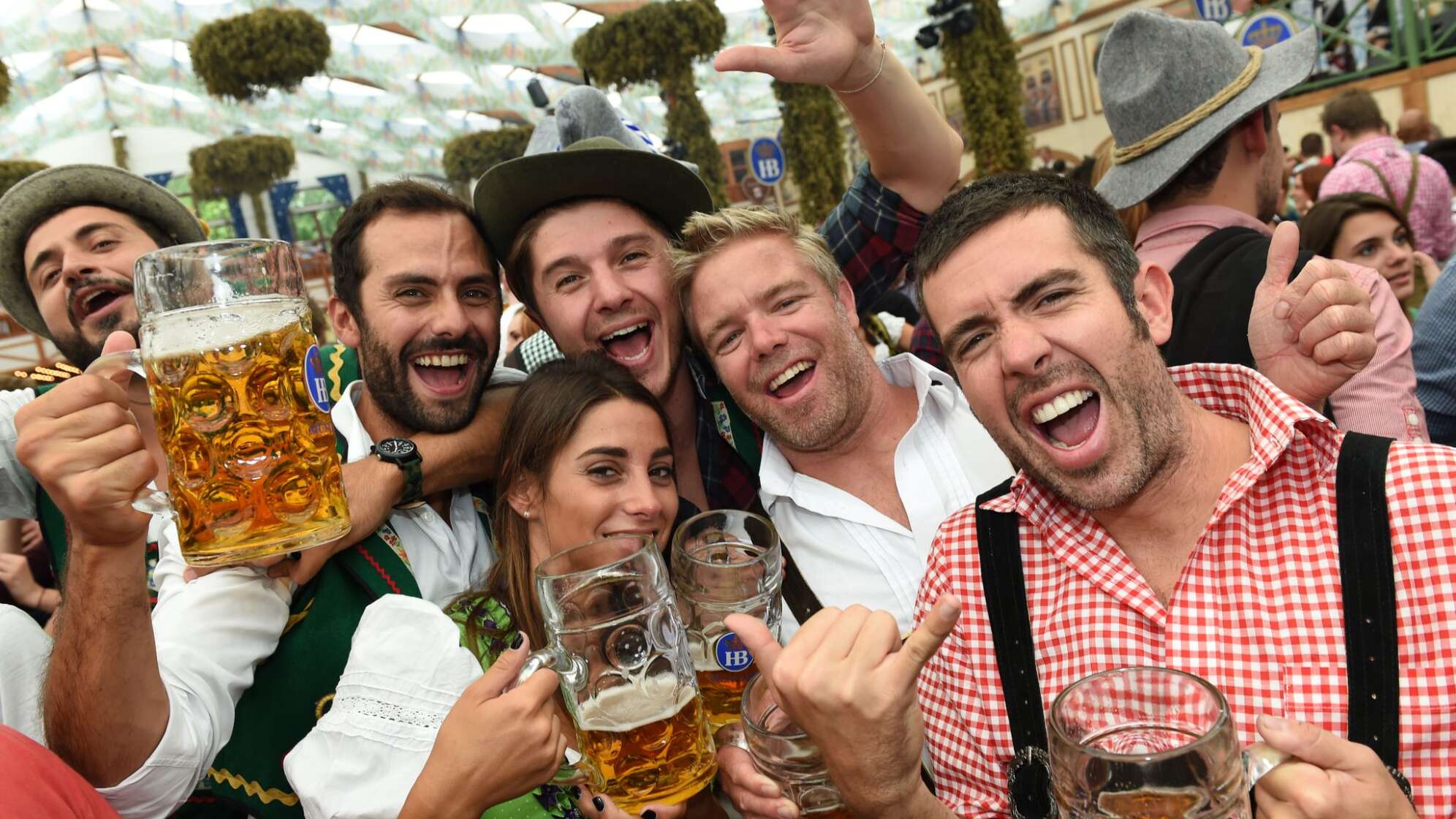 Oktoberfest - Besucher aus Italien