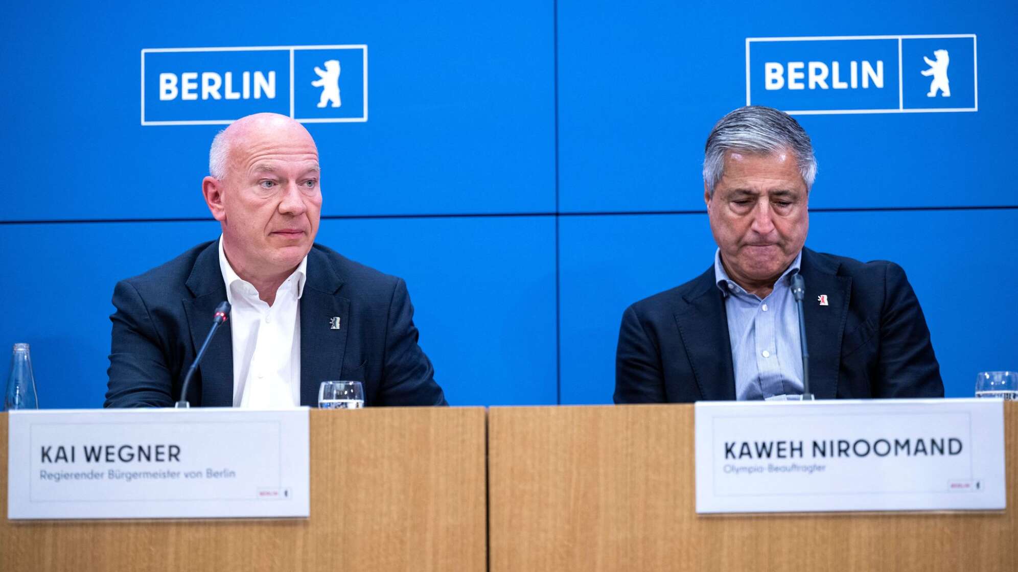 Pk zur Bewerbung Berlins für die Olympischen Spiele