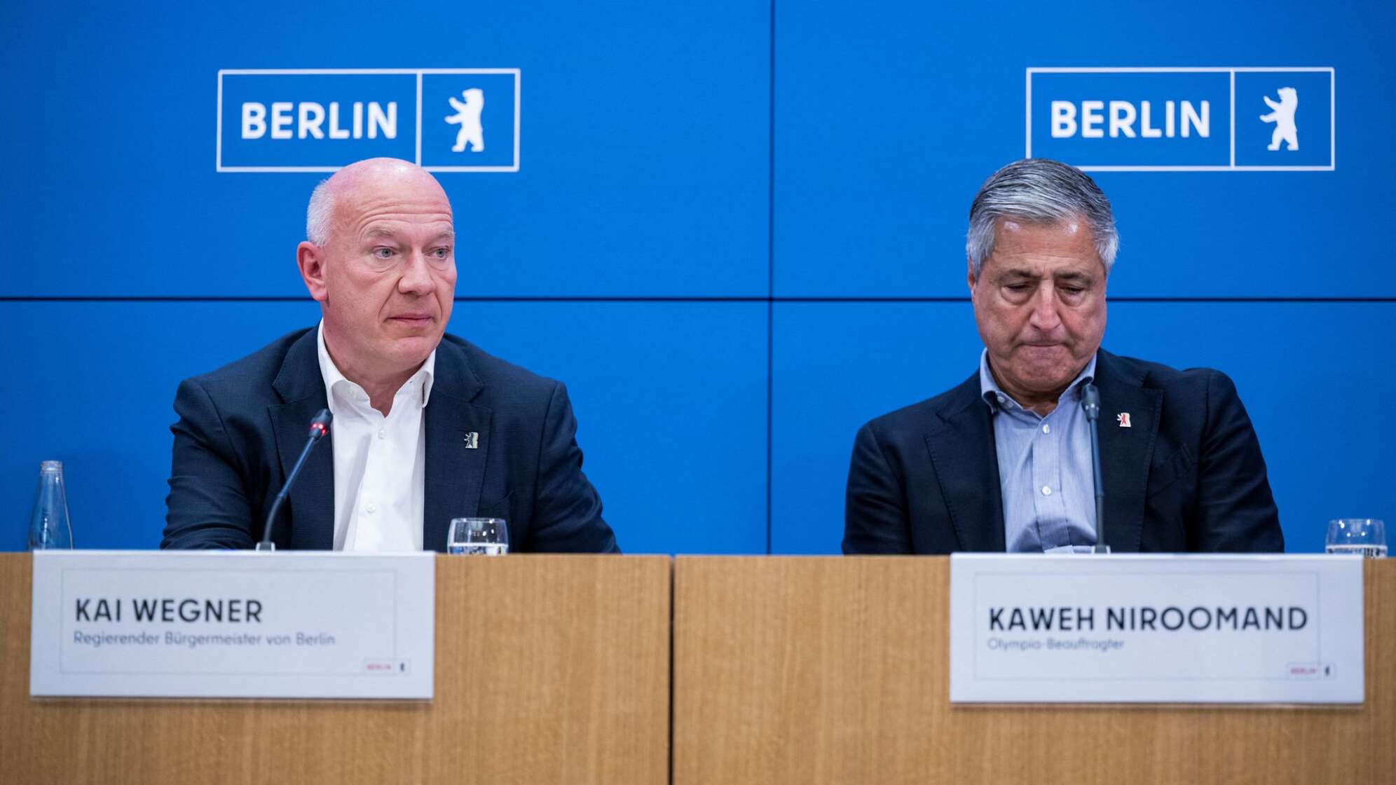 Pk zur Bewerbung Berlins für die Olympischen Spiele