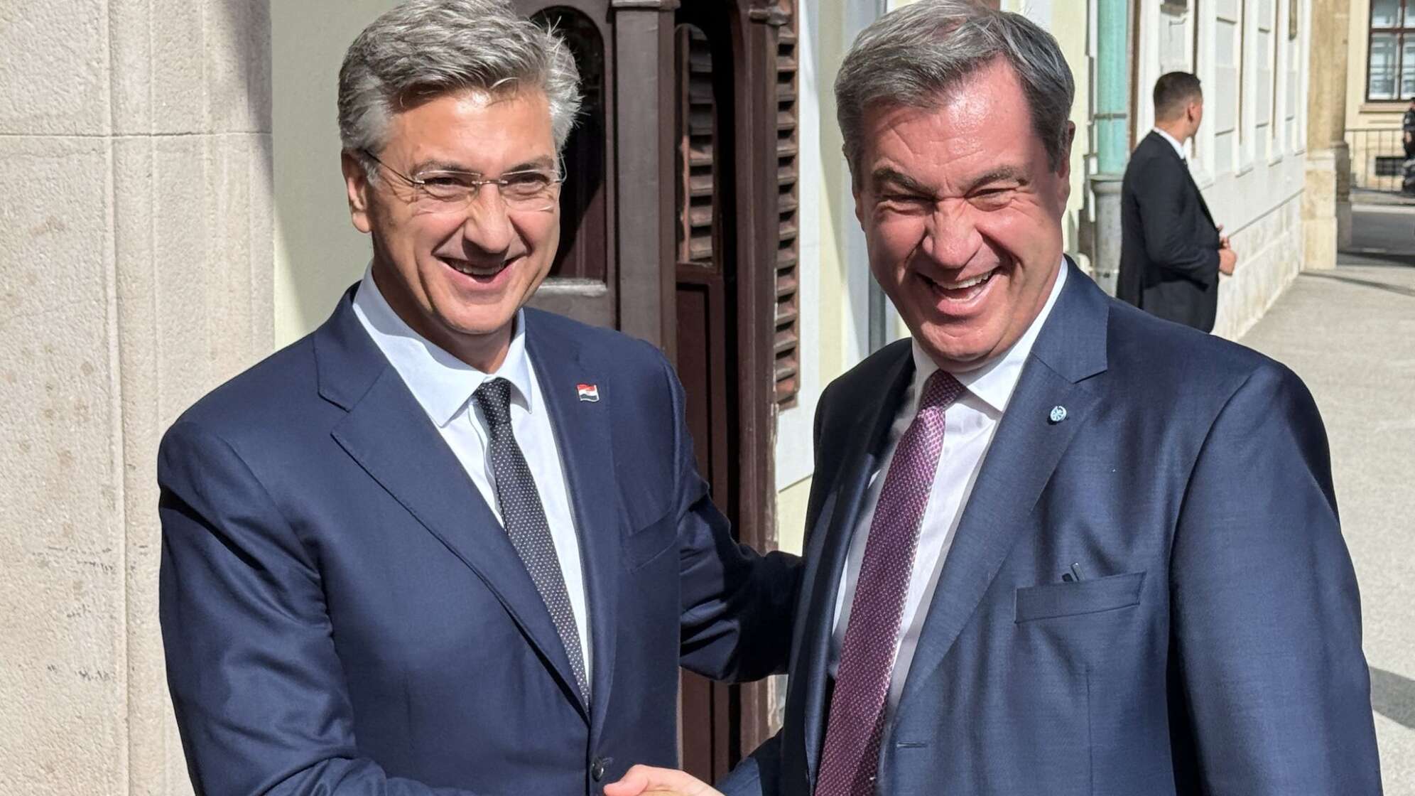 Ministerpräsident Söder in Kroatien