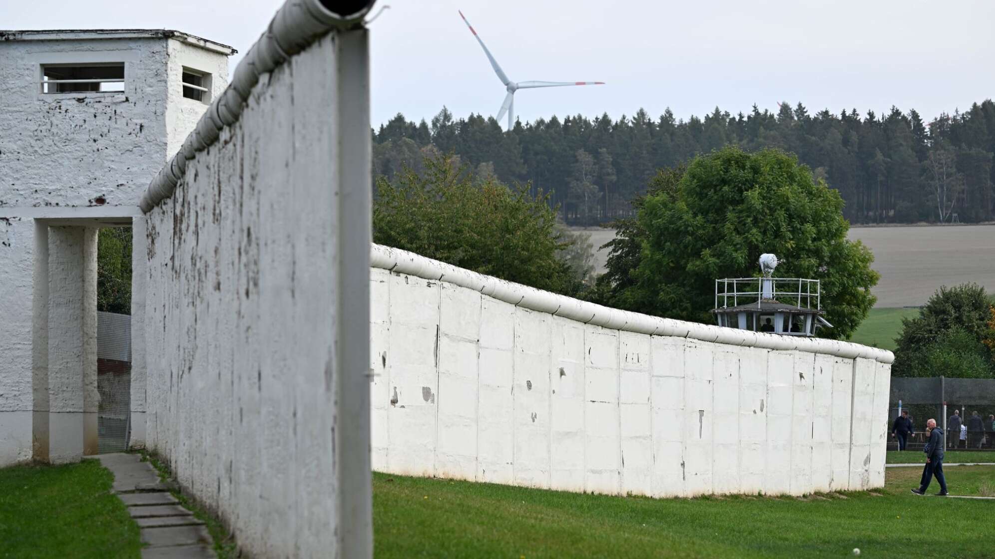 Ehemalige Grenzanlagen in Mödlareuth