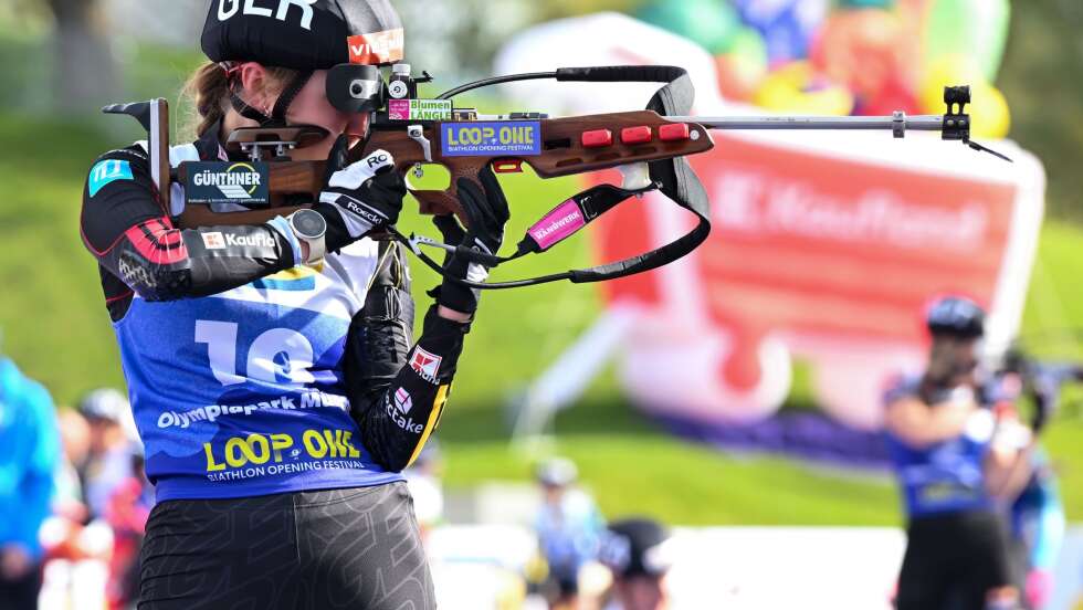 Biathlon-Event in München: DSV-Skijäger verpassen Podest