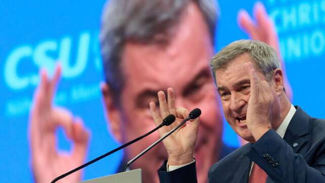 Söder wirbt für Aigner - und fordert Kampf gegen Extremisten