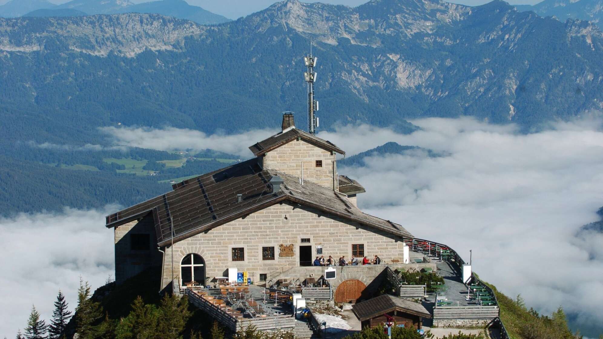Feuer im Kehlsteinhaus