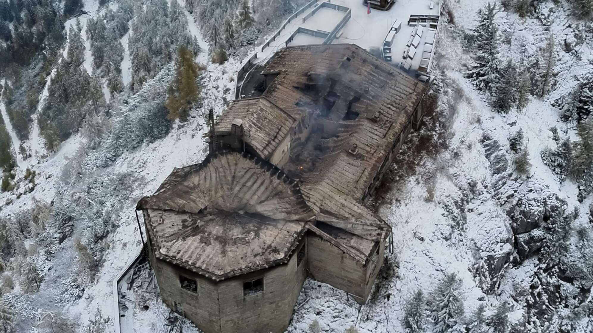 Brand im Kehlsteinhaus