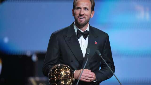 «Wow!»: Bayerns Harry Kane gewinnt den Ballon d'Or